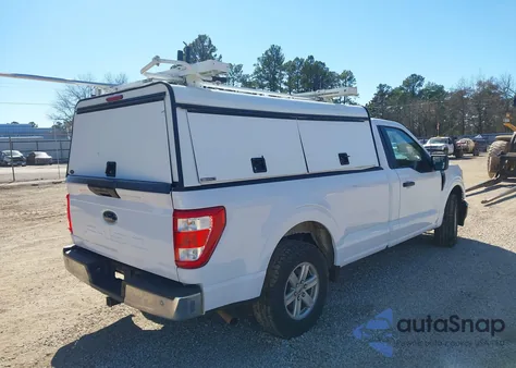 2022 Ford F-150 Xl z USA, uszkodzony, nr VIN 1FTMF1CB1NKE67345